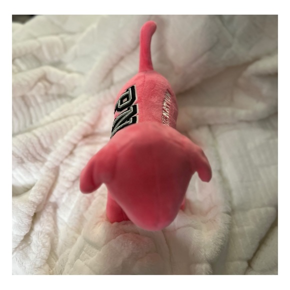 Pink Nation PINK stuffed puppy dog. Super cute:) - Picture 4 of 6